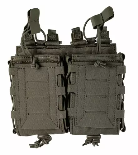 5.11 Flex Double Multi Caliber Pouch Green - Kiväärien lipastaskut - 888579913095 - 1