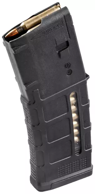 Magpul PMAG 30 AR/M4 GEN M3 Window BLK - AR-15 -kiväärien lippaat - 873750007625 - 1