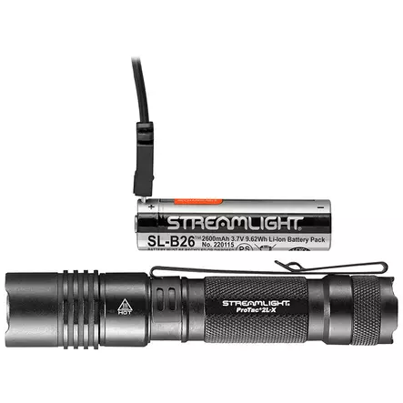 Streamlight ProTac 2L-X USB Black - Taskulamput ja hakuvalot - 080926880825 - 3