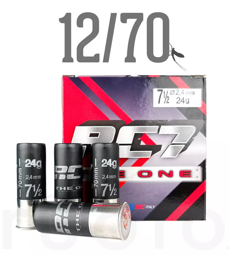12/70 RC7 "The One" 7,5 24g - Lyijy Skeet, Trap ja Sporting - 10A424ONE1275 - 2