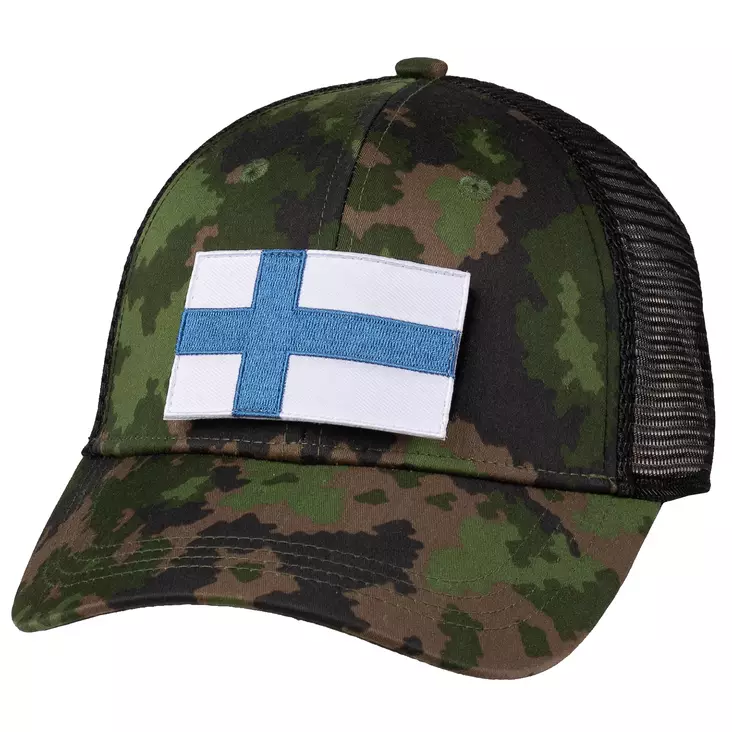 Salon Trucker Cap Camo M05 Velcro Suomi - Taktiset päähineet - 6419647063875 - 1