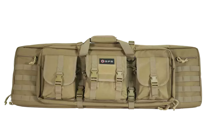 GPS 42" Double Rifle Case FDE - Pehmeät aselaukut kivääreille - 888151032275 - 1