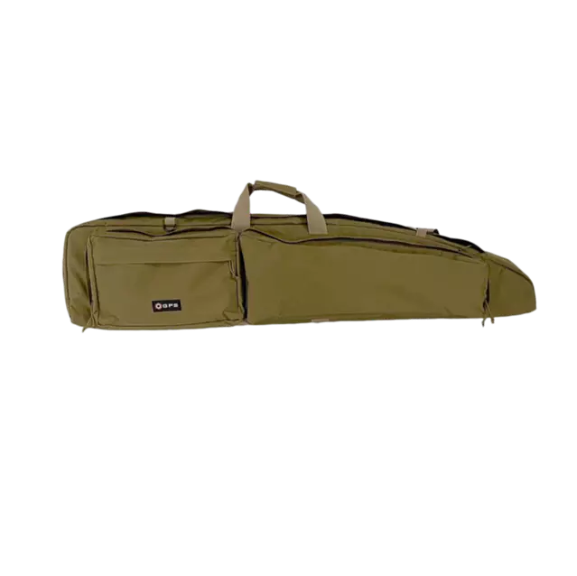 GPS 50" Double Bolt Rifle Case Tan - Pehmeät aselaukut kivääreille - 888151060155 - 1