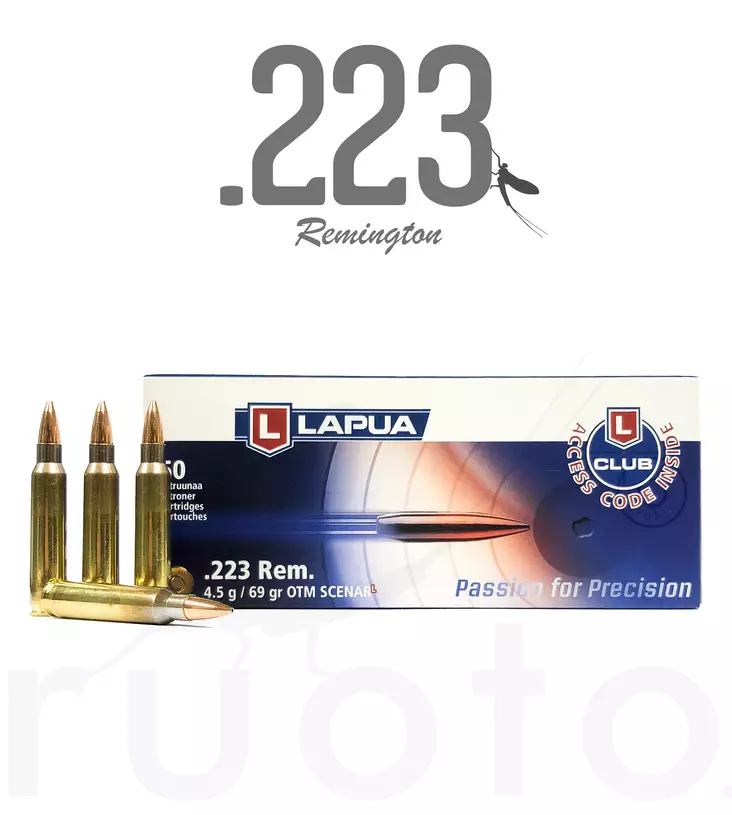 Lapua Scenar-L .223 Rem 4,5g 50pcs - .223 Rem - 6418267103305 - 1