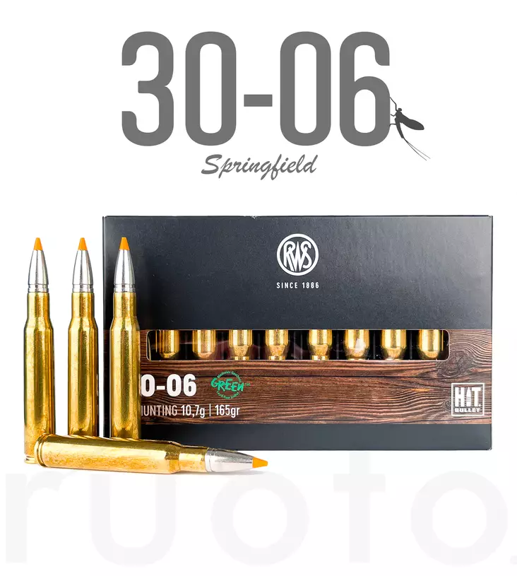 RWS Hit 30-06 Sprg 10,7g 20pcs - Patruunat 30-06 Springfield - 4000294188435 - 2