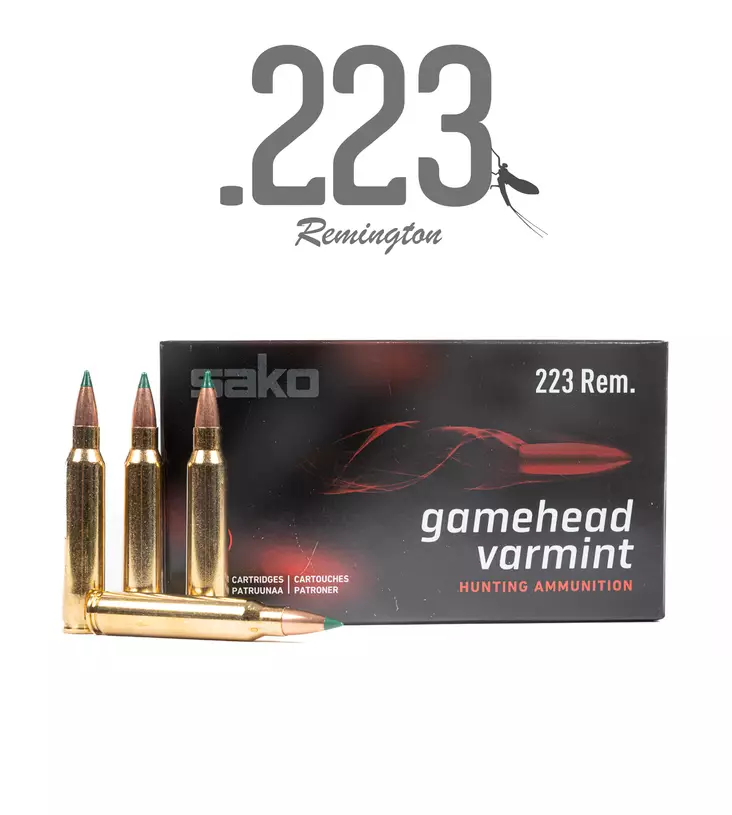 Sako Gamehead Varmint .223 Rem 3,2g 20pcs - Patruunat 223 Remington - 6438053126035 - 1