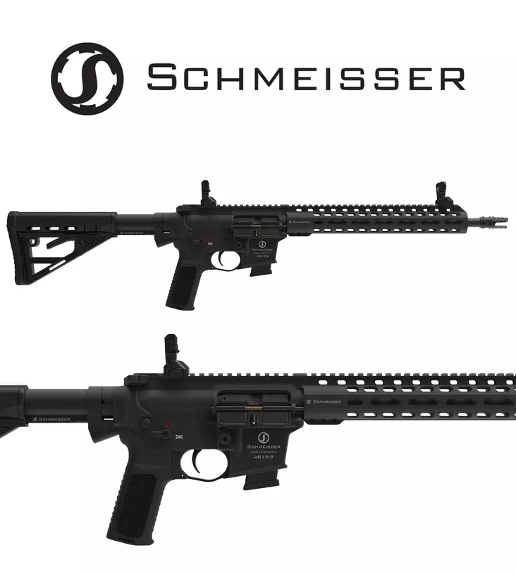 Schmeisser AR15-9 M4FL 14,5" 9x19mm - Kiväärit 9mm - 022275 - 3