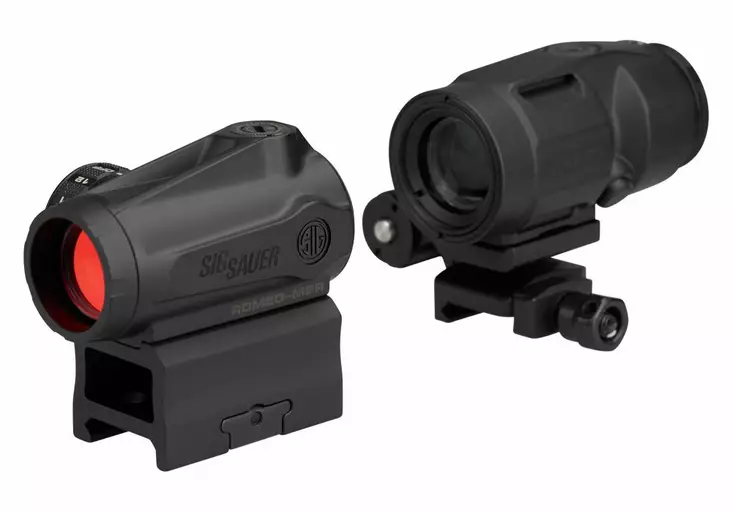 Sig Sauer Romeo MSR Gen II Juliet3 Micro Combo - Punapiste- ja holotähtäimet kivääreille - 798681699155 - 1