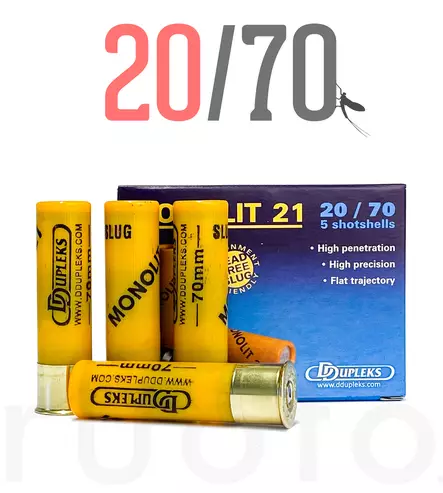 20/70 DDupleks Monolit 21g 5pcs - Täyteiset - 4751007981026 - 1