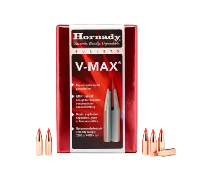 Hornady V-Max .22 50gr 100pcs - Muut kaliiperit - 090255222616 - 1