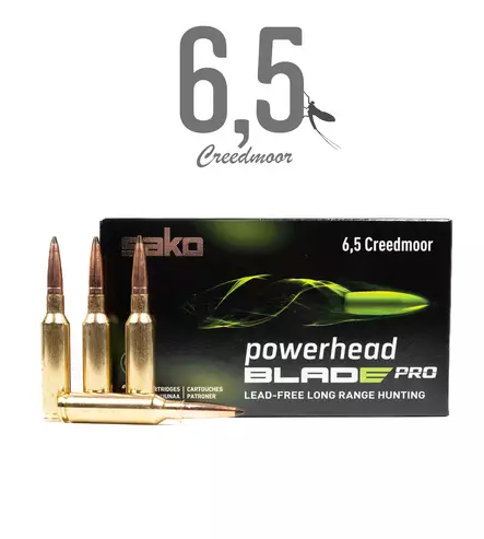 Sako Powerhead Blade Pro 6,5 Crmr 8,0g 20pcs - Patruunat 6,5 Creedmoor - 6438053198346 - 1