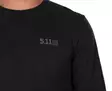 5.11 Triblend Legacy L/S Tee Black Htr - Taktiset paidat - 888579358346 - 4