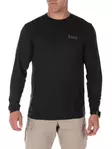 5.11 Triblend Legacy L/S Tee Black Htr - Taktiset paidat - 888579358346 - 1