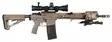 Magpul MBUS Pro Offset Sight Rear - Rautatähtäimet kivääreille - 873750000336 - 4