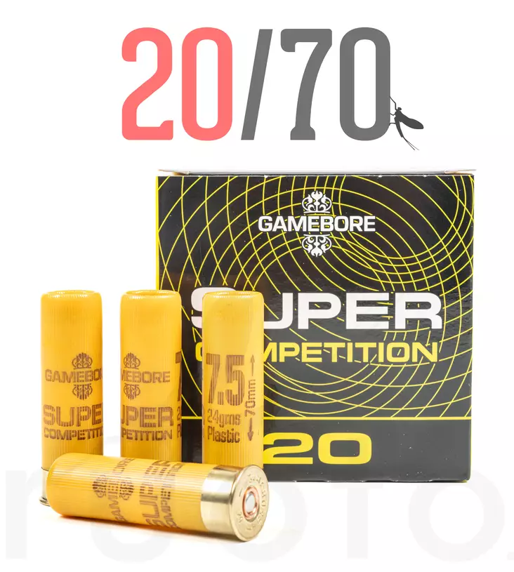 20/70 Gamebore Super Competition 24g 7,5 - Ratapatruunat - 5056217508346 - 2