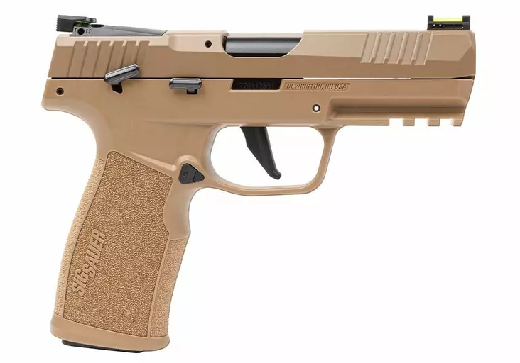 Sig Sauer P322 22LR Coyote 4in Optic Ready Adjustable Sights - Pienoispistoolit - 798681715916 - 1