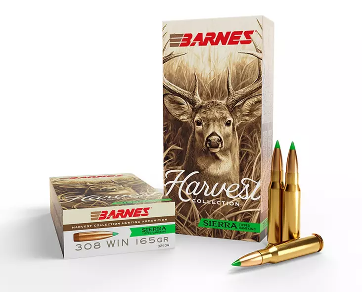 Barnes Harvest Collection .308 Win 10,7g 20pcs - Patruunat 308 Winchester - 716876500086 - 1