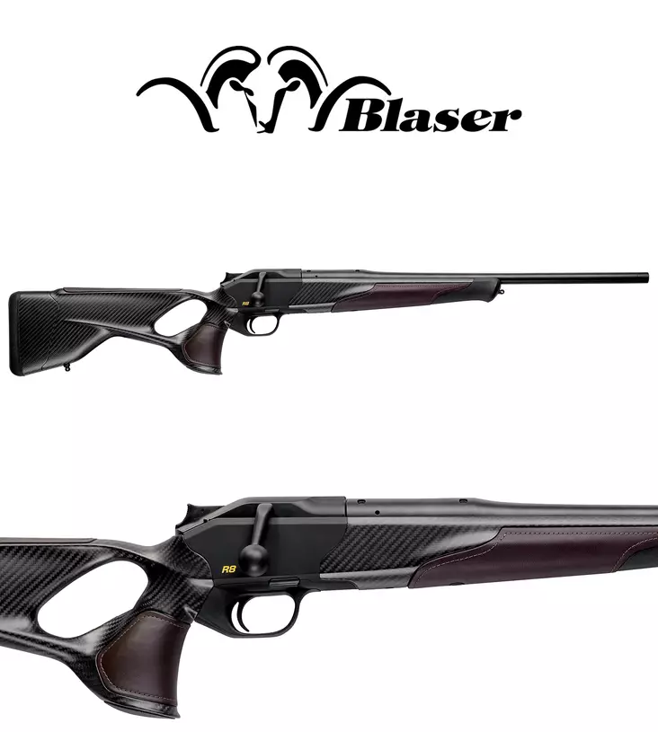 Blaser R8 Ultimate Carbon Leather ATZL 6,5 Creedmoor - Suoravetolukkoiset kiväärit - 600000006 - 1