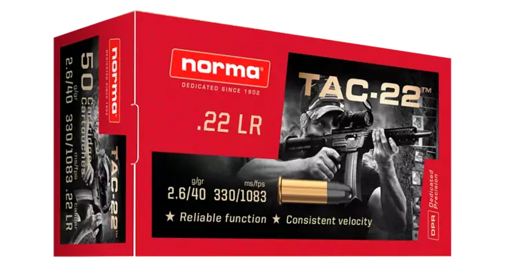 Norma Tac-22 .22 LR 2,6g - .22 Lr - 2318716 - 3