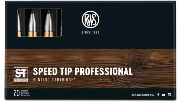 RWS Speed Tip Professional .308 Win 10,7g 20pcs - Patruunat 308 Winchester - 4000294012266 - 1