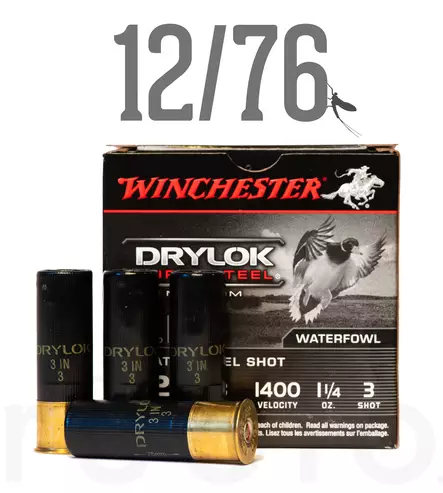 12/76 Winchester Super Steel Drylok 35g 25pcs - Metsästyspatruunat, teräs - 020892007727 - 1