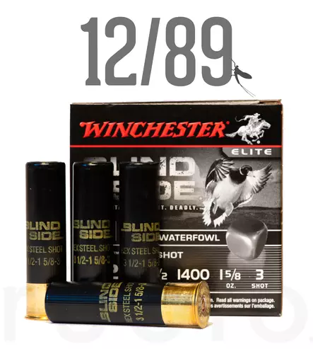 12/89 Winchester Blind Side 46g 25pcs - Metsästyspatruunat, teräs - 020892020627 - 1