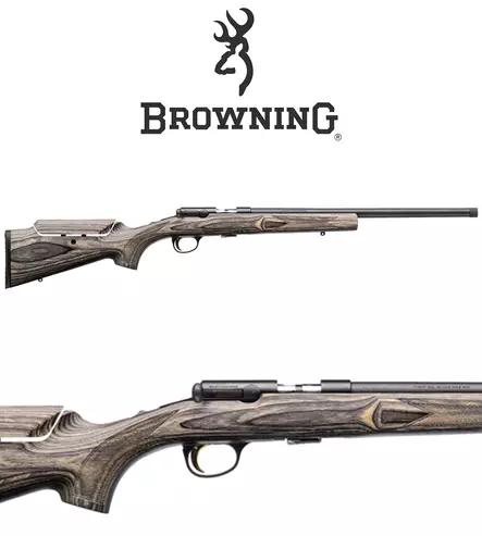 Browning T-Bolt Target Varmint Laminate ADJ .17 HMR 16,5" - Pienoiskiväärit .17 HMR - 634957383307 - 1