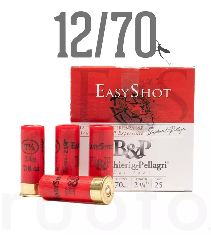 12/70 B&P Easy Shot 7,5 24g - Lyijy Skeet, Trap ja Sporting - 102107 - 1