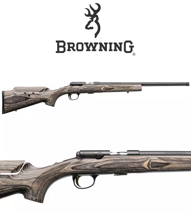Browning T-Bolt Target Varmint Laminate ADJ .17 HMR 16,5" - Pienoiskiväärit .17 HMR - 634957383307 - 1