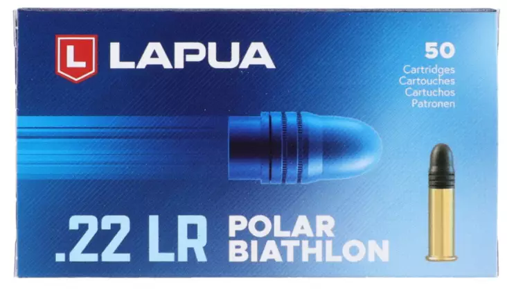 Lapua Polar Biathlon .22 LR 2,59g 50pcs - Patruunat 22 LR - 4023045421667 - 1