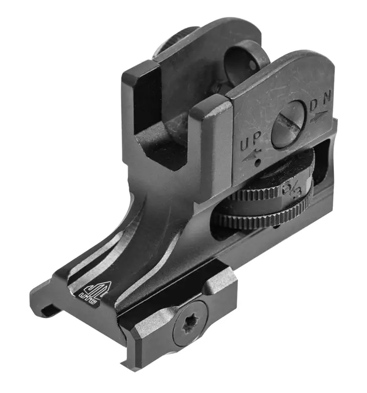 UTG Super Slim Fixed Rear Sight - Rautatähtäimet kivääreille - 4717385553057 - 1