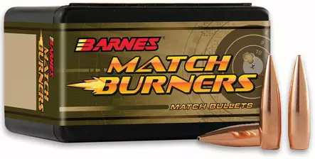 Barnes Match Burner BT 6,5mm 7,8g/120gr 100pcs - 6,5 mm luodit - 716876264018 - 1