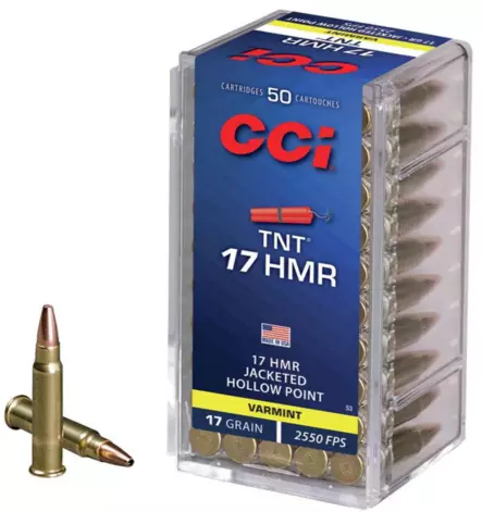 CCI TNT HP .17 HMR 17gr 50pcs - Patruunat 17 HMR - 076683000538 - 1
