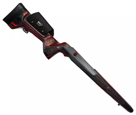 KKC Black/Red - Kiväärintukit Laminaatti - 8188 - 1