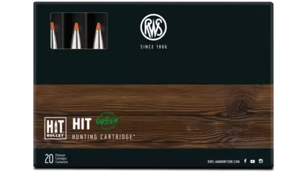 RWS Hit 8x68S 10,4g 20pcs - Muut kiväärikaliiperit - 4000294192098 - 1