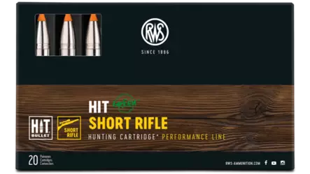 RWS Hit Short Rifle 9,3x62 16,2g 20pcs - Patruunat 9,3 x 62 - 4000294084768 - 1