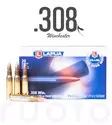 Lapua Subsonic .308 Win 13,0g 20pcs B416 - .308 Win - 6418267102018 - 1