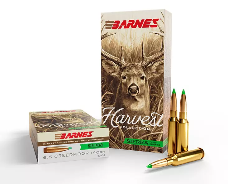 Barnes Harvest Collection 6,5 Creedmoor 9,1g 20pcs - Patruunat 6,5 Creedmoor - 716876500048 - 1