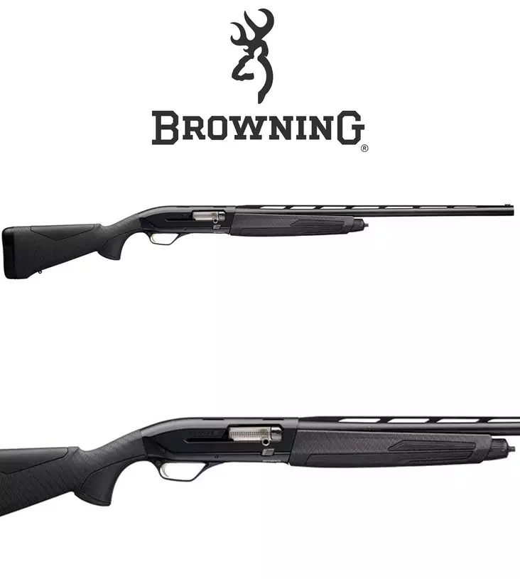 Browning Maxus 2 Composite Black CF 12/76 - Mustat - 634957383468 - 1