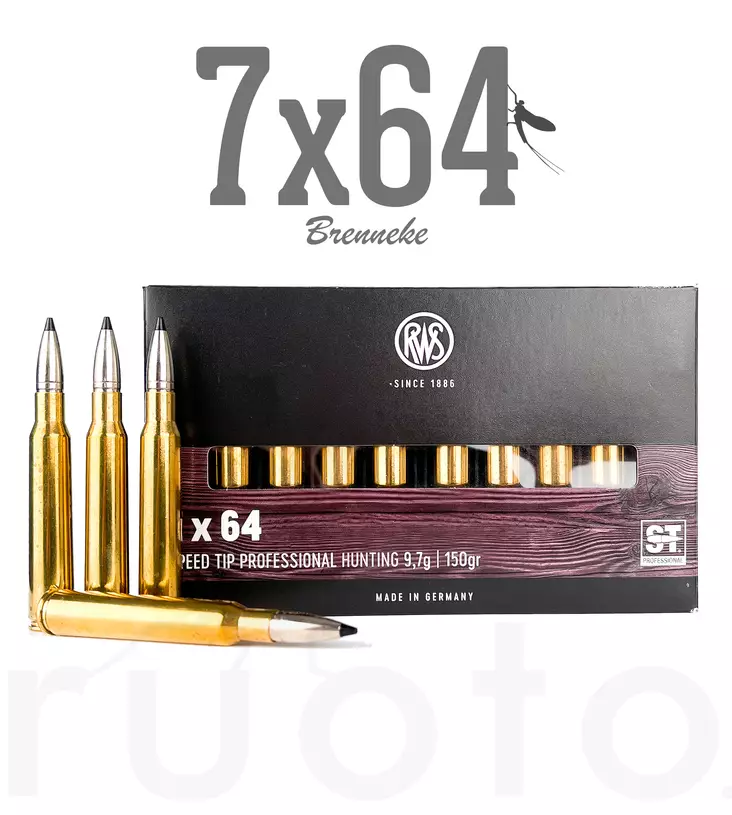 RWS Speed Tip Professional 7x64 9,7g 20pcs - Muut kiväärikaliiperit - 4000294070068 - 1