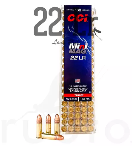 CCI Mini Mag Target .22 LR 2,6g 100pcs - .22 LR - 076683000309 - 1