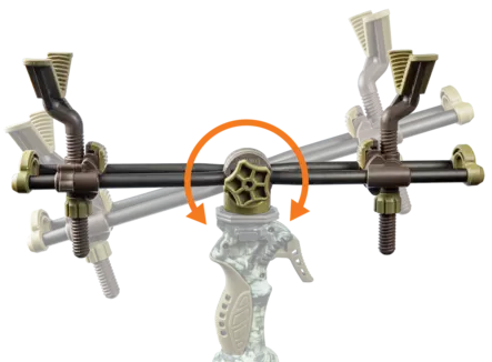 Primos 2-Point Gun Rest - Bipodit ja ampumatuet - 010135658069 - 3