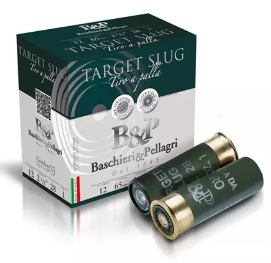 12/65 B&P Target Slug 28g 25pcs - Täyteiset - 8033109432689 - 1