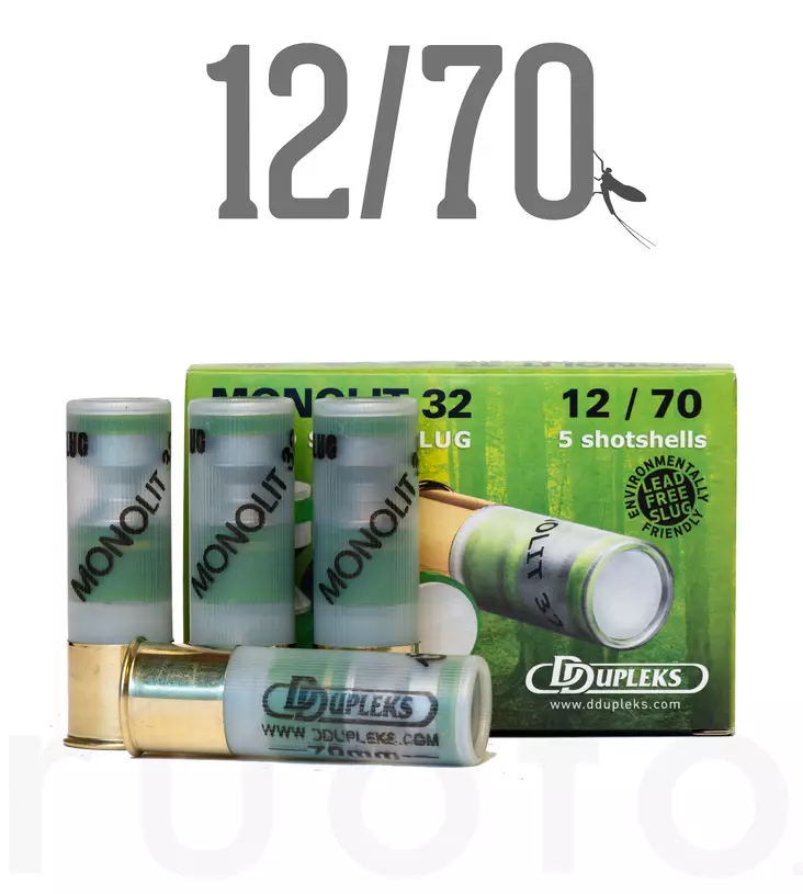 12/70 DDupleks Monolit 32g 5pcs - Täyteiset - 4751007980029 - 1