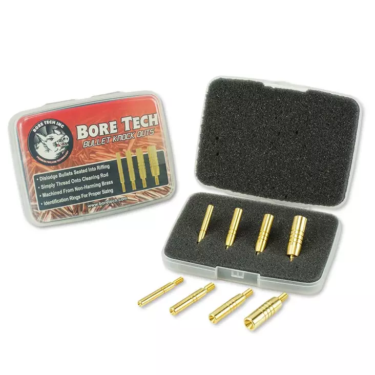 BoreTech Bullet Knock-out Set .17 Cal - .50 Cal - Muut aseenhoitotuotteet - 667739980739 - 2