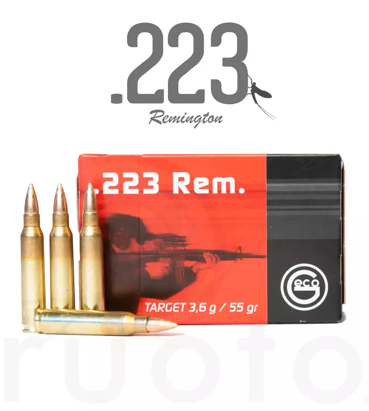 Geco Target .223 Rem 3,6g - Patruunat 223 Remington - 4000294175619 - 1