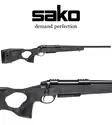 Sako S20 Black Rock .308 Win - Pulttilukkoiset kiväärit - S00004665A - 1