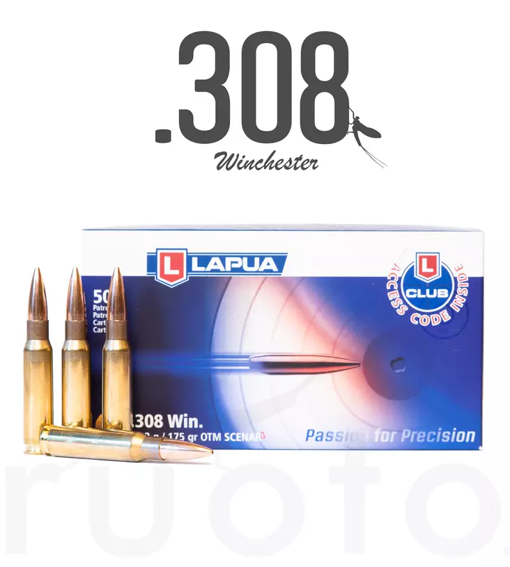 Lapua Scenar-L .308 Win 11,3g 50pcs - Patruunat 308 Winchester - 6120401201C - 1