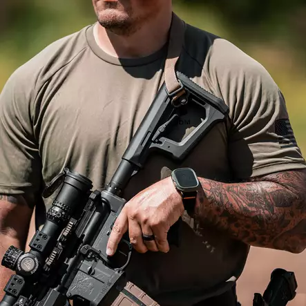 Magpul DT-PR Carbine Stock Mil-Spec BLK - Kiväärien osat - MAG1447-BLK - 2