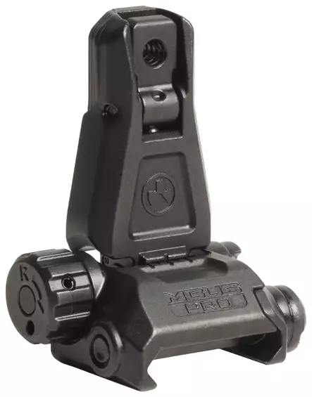 Magpul MBUS Pro - Back-Up Sight – Rear - Rautatähtäimet kivääreille - MAG276-BLK - 1